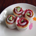 ロシアン's cooksnap of when they made ✿お弁当に♪きゅうりと梅肉のちくわ巻き✿.