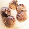 Reporter's cooksnap of when they made 大福！！　レンジでチンするだけ.