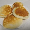 sa-cha-som's cooksnap of when they made 米粉のもちもちヨーグルトパンケーキ.