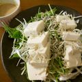 モウモウボックス's cooksnap of when they made 新玉ねぎと水菜のじゃこ豆腐サラダ.