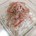 ｋｕｍｉｔｙ's cooksnap of when they made カニカマと大根マヨサラダ.
