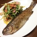 ayaakari's cooksnap of when they made 簡単♪壺抜き説明つき♪ニジマスのムニエル.