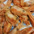ririnekox's cooksnap of when they made 甘エビの頭も食べよう☆パリパリ揚げ.