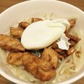 お料理がんばり's cooksnap of when they made 照り焼きささみともやし丼.
