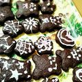 みうさんのかーさん's cooksnap of when they made 娘作＊バレンタインチョコクッキー♡.