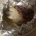 ちゃぎー's cooksnap of when they made フライパンで鱈のホイル焼き.