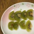 けんしんパパ's cooksnap of when they made 日本酒★キウイのコンポート（ラカントで）.