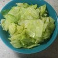 千早姫's cooksnap of when they made 簡単☆春キャベツのおひたし.