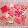yui_xixx's cooksnap of when they made バレンタインハートのアイシングクッキー.