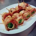 さきぬぬぬん's cooksnap of when they made 水菜たっぷり♡豚肉＆油揚げのロール巻き.