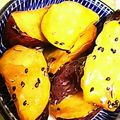 ユーロン's cooksnap of when they made ちょいさっぱり！大学いも♡塩レモン風味　.