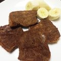 ayaakari's cooksnap of when they made チョコフレンチトースト♡.