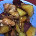 クックYZ92IW☆'s cooksnap of when they made 優しい甘さ、鶏肉の「おかずさつまいも」.