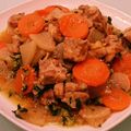 jujube21's cooksnap of when they made 鶏もも肉と根菜のほんのりピリ辛☆炒め煮.