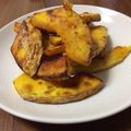 min0614's cooksnap of when they made 超簡単☆かぼちゃのココナッツオイル揚げ♪.
