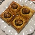 chaki58's cooksnap of when they made 冷凍パイ＆ルーミックで超簡単ミートパイ.
