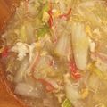nyaatanto's cooksnap of when they made ちゃちゃっと！白菜とカニカマのあんかけ丼.