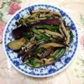あざらしの赤ちゃん's cooksnap of when they made 茄子、ニラ、しめじの味噌ごま油炒め.