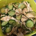 ☆たな☆'s cooksnap of when they made 鶏ササミときゅうりのピリ辛胡麻酢サラダ.