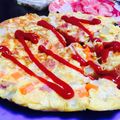 鶏皮好子's cooksnap of when they made レンジで時短☆具沢山スパニッシュオムレツ.