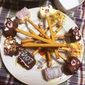 えりもへ's cooksnap of when they made バレンタインに♪クマさんスティック.