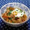 ｍａｒｉ♪'s cooksnap of when they made つゆだくｄｅトロ～リ豚丼♪.