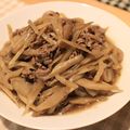 sumire03's cooksnap of when they made ゴボウと牛肉のしぐれ煮.