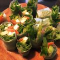 ＊ちゃんえり＊'s cooksnap of when they made スモークサーモンアボカドの生春巻き.