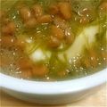 mi-yu-ma's cooksnap of when they made ダイエット中の夕飯☆メカブ納豆腐.