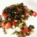 KUMI KUMI's cooksnap of when they made 揚げネギで豆腐トマトサラダ.