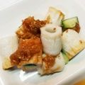 ささらんらん's cooksnap of when they made お正月にも★ちくわ梅きゅう.
