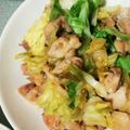 るんちゃそ's cooksnap of when they made 簡単！鶏もも肉とキャベツ炒め.