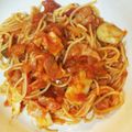 でふらんこ's cooksnap of when they made 定番のベーコンとほうれん草のトマトパスタ.