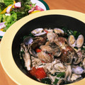 チーマサ's cooksnap of when they made 鉄分たっぷり！２　アサリと野菜の煮浸し.