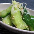 kaiko子's cooksnap of when they made きゅうりのナムル.