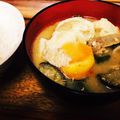まるこめ＊'s cooksnap of when they made 胡麻香る♪豚肉＆茄子＆豆腐のお味噌汁♡.