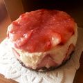 クックYKG6JK☆'s cooksnap of when they made フレジエ風☆レアチーズケーキ.