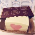 ☆YDK☆'s cooksnap of when they made ♡苺のハート♡ レアチーズケーキ.