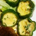 KBDRTMM's cooksnap of when they made ピーマンリング・エッグ（洋風玉子焼き）.