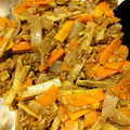 Qookoocoo's cooksnap of when they made 中華風きんぴらごぼう.