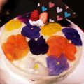 kononuts's cooksnap of when they made ❅ホワイトチョコのムースケーキ❅.