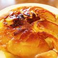 peanut32m's cooksnap of when they made カラメル香る〜しっとり林檎パンケーキ.
