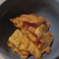 metabody's cooksnap of when they made シュウマイの皮で、パッリパリ～♪.