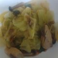 けいよせふ's cooksnap of when they made キャベツを美味しく。ぶりの酒蒸し.