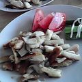 うるおいかおる's cooksnap of when they made パンの耳とエリンギのニンニク炒め.