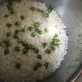 さぶママ's cooksnap of when they made 圧力鍋で簡単☆もちもちグリンピースごはん.