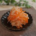 まろんかふぇ's cooksnap of when they made 【蕪と人参のなます】なますの作り方覚書.