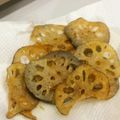 いろはすとろんぐ's cooksnap of when they made 野菜チップス★レンコン (ノンオイル).