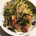 しゅうゆうけいはる母's cooksnap of when they made ＜おばんざい＞水菜とお揚げの炊いたん.