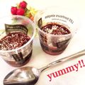 haru3kina's cooksnap of when they made 簡単！ハーゲンダッツ風☆濃厚チョコアイス.